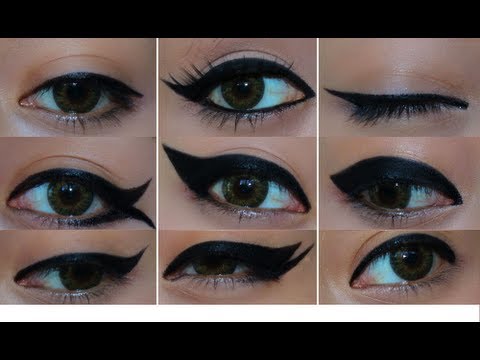9 Farklı Eyeliner Modeli